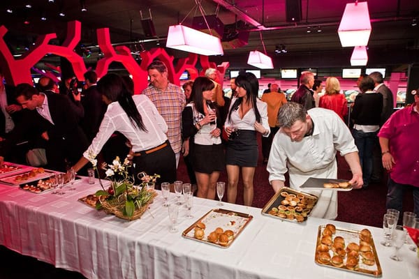 Photos de soirée d'entreprise collectées auprès des invités